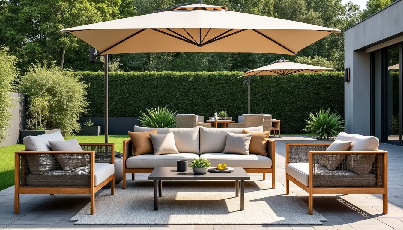 Brico dépôt salon de jardin : dimensions, matériaux et implantation