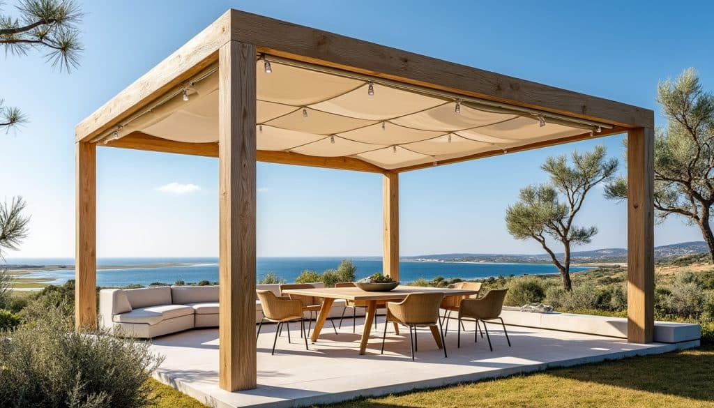 La pergola ile de ré : surface couverte et autonomie