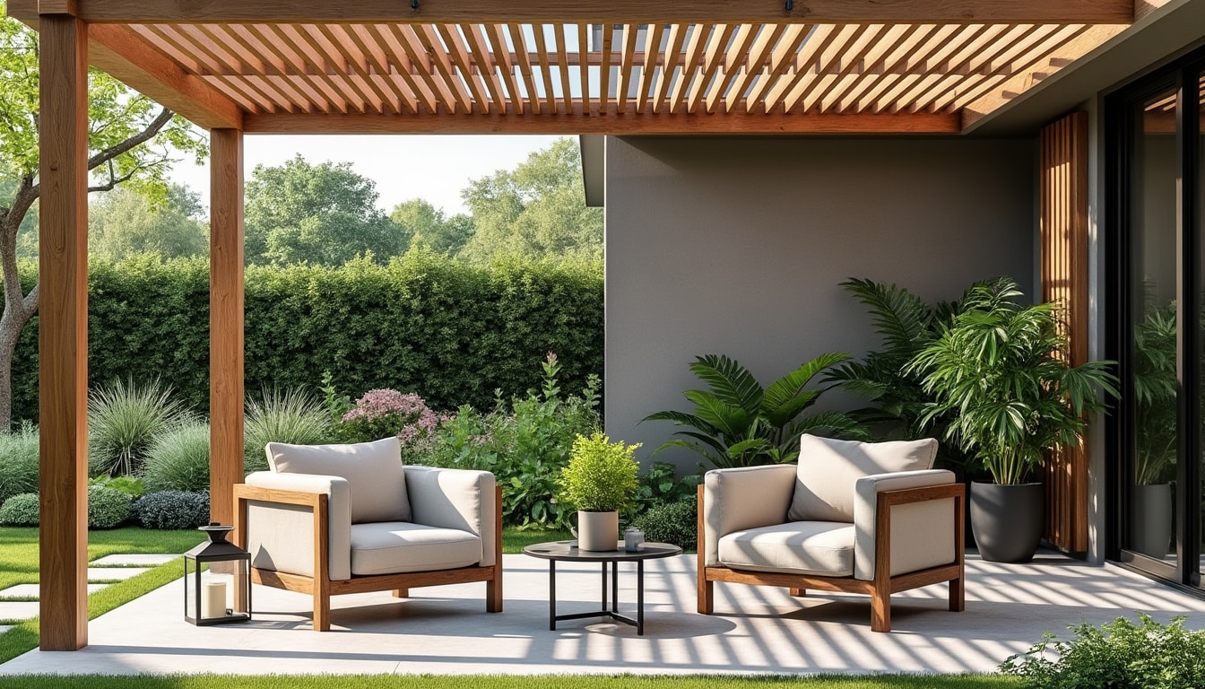 Salon de jardin 2 personnes : surface couverte et autonomie