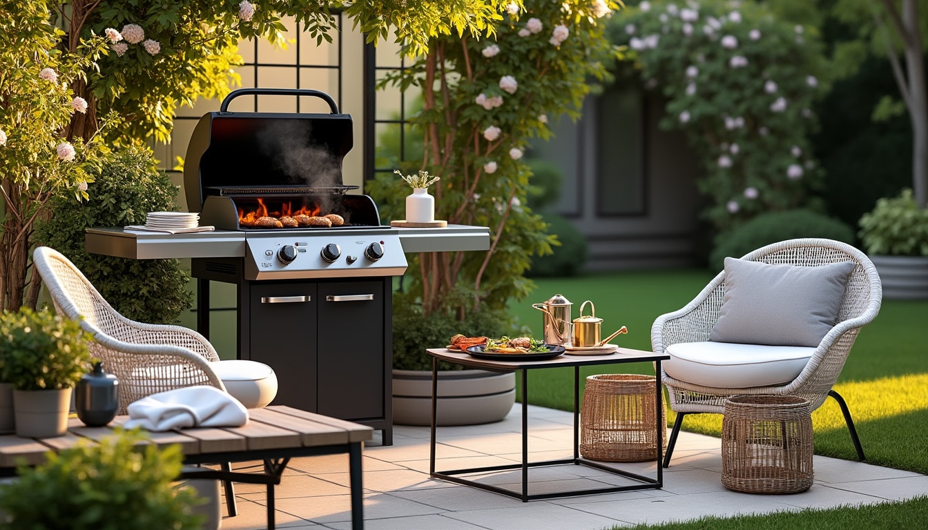 Salon de jardin la foir fouille : cuisson et nettoyage