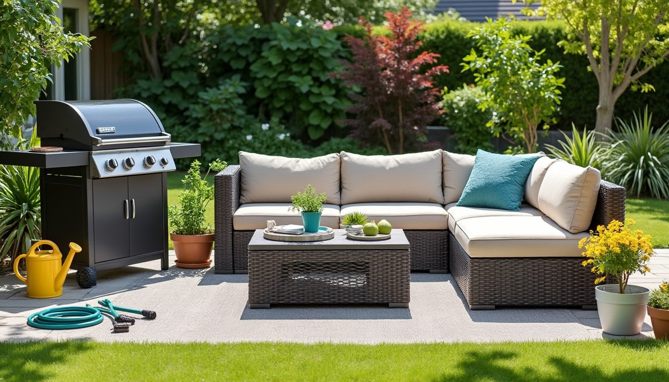 Salon de jardin pas cher brico dépôt : cuisson et nettoyage