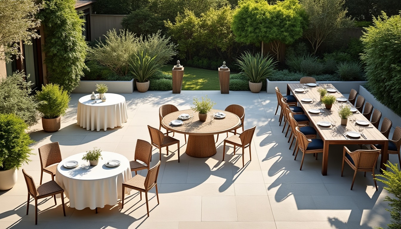 Choisir la taille d&rsquo;une table de jardin selon le nombre de convives