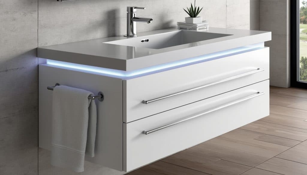 Meuble salle de bain brico dépôt : puissance et rendement
