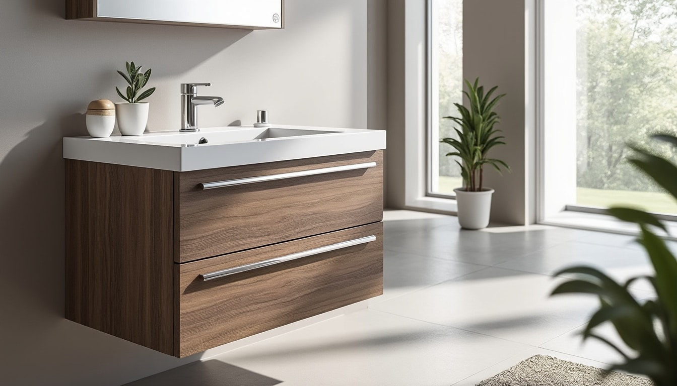Meuble salle de bain bricomarché : coût réel et entretien annuel