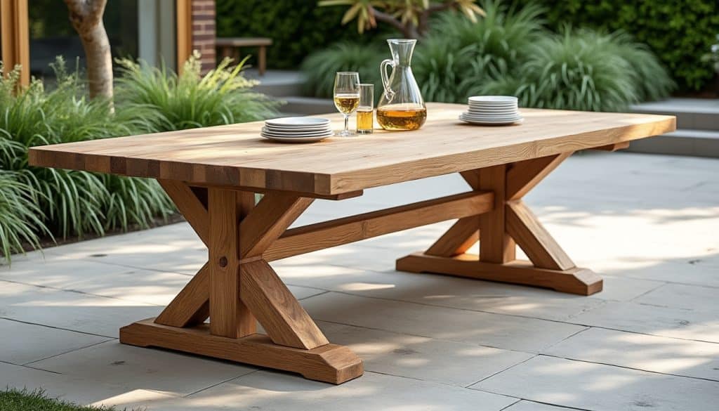 Poids et stabilité d&rsquo;une table de jardin : les repères