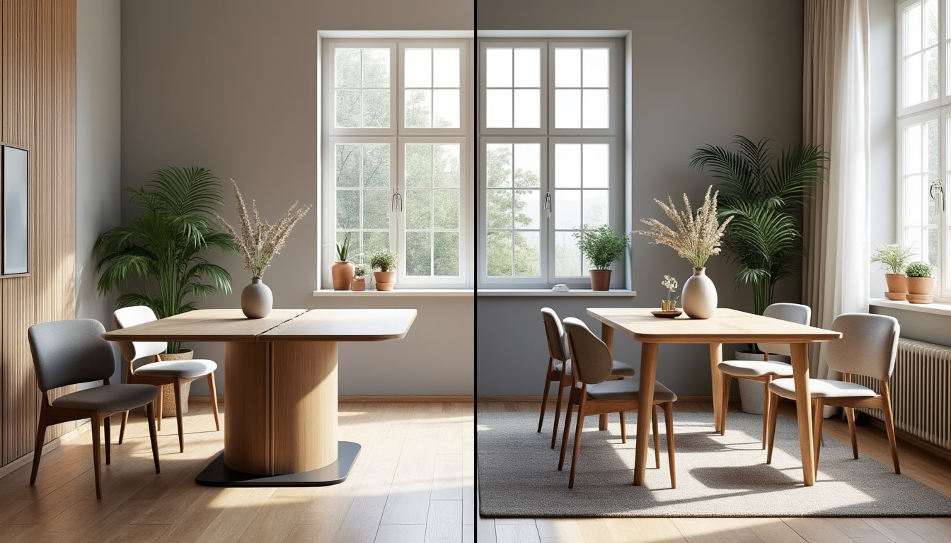 Table extensible ou table fixe : le vrai gain de place