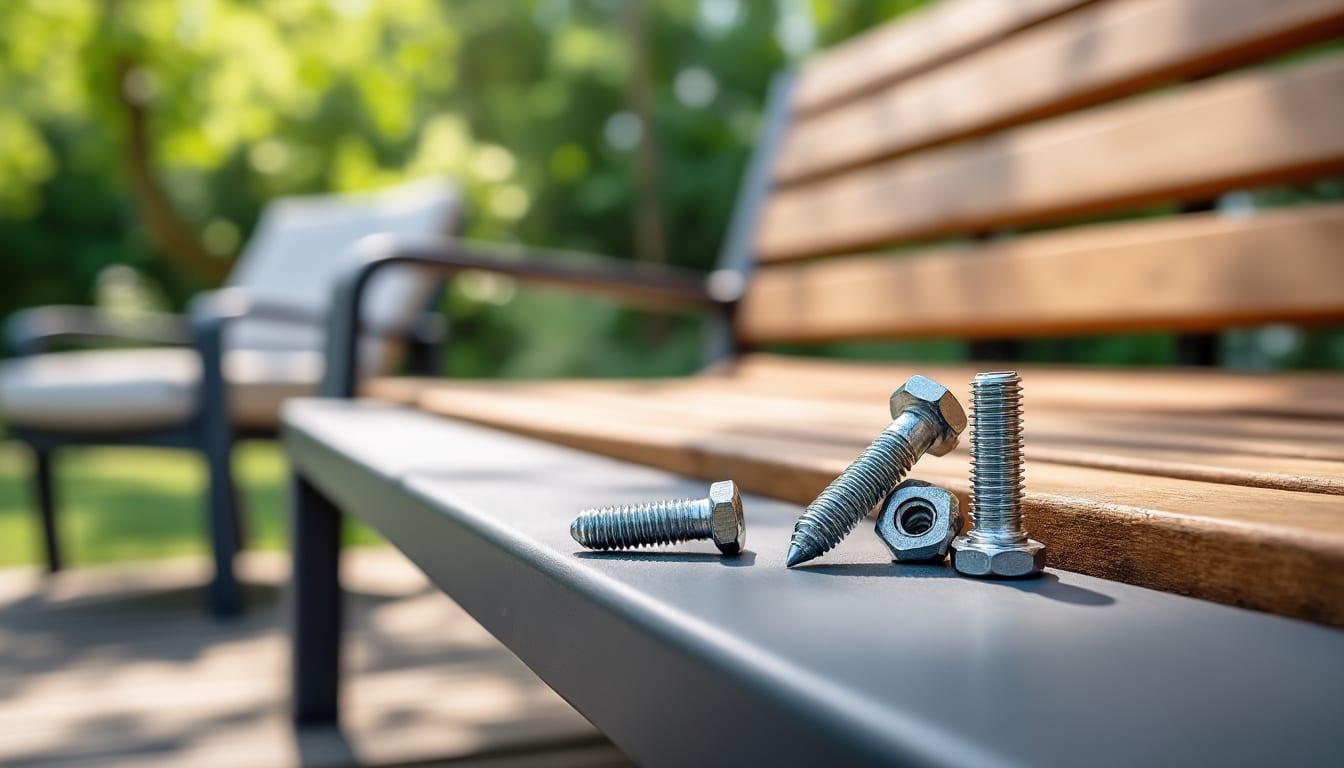 Visserie inox pour mobilier d&rsquo;extérieur : pourquoi elle est indispensable