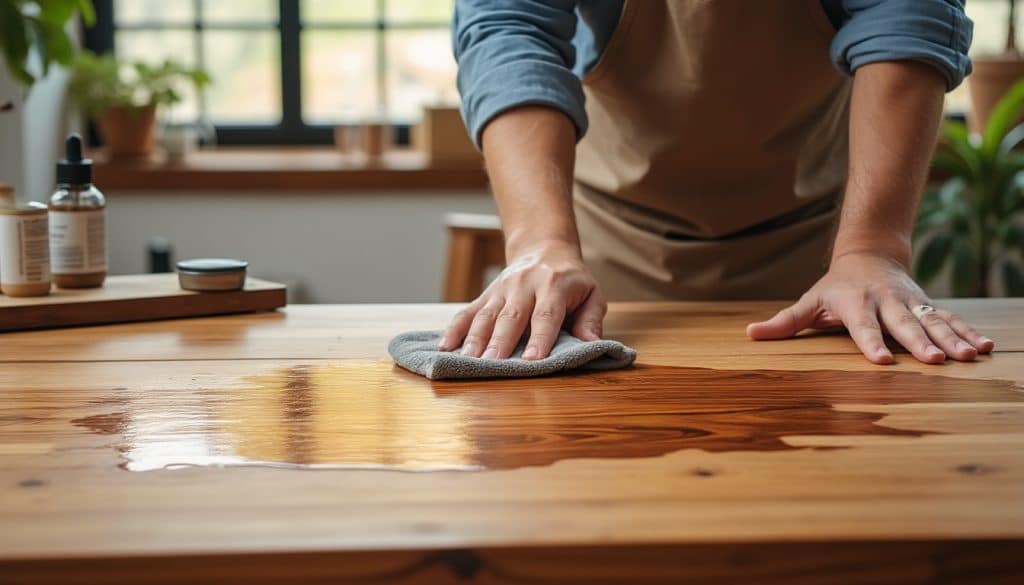 Comment appliquer une finition sur un meuble en teck